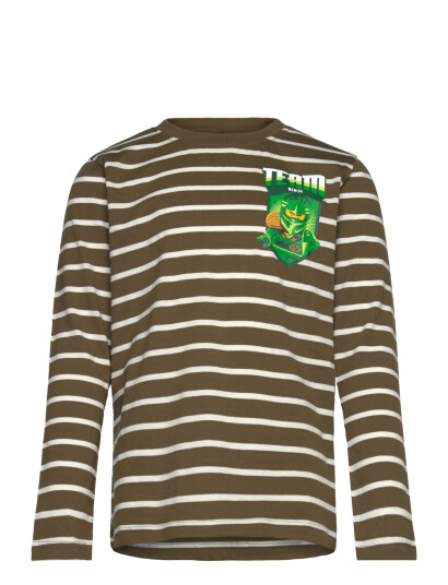 Lego Kidswear Lwtaffy 602 T Shirt L/S Khaki green 104