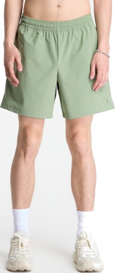 New Balance Athletics Stretch Woven Short 7"   Green   XL