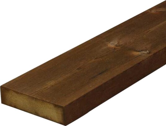 Kebony Character terrassebord impregnert brun furu 28x120 mm Kebony Character terrassebord impregnert brun furu 28x120 mm
