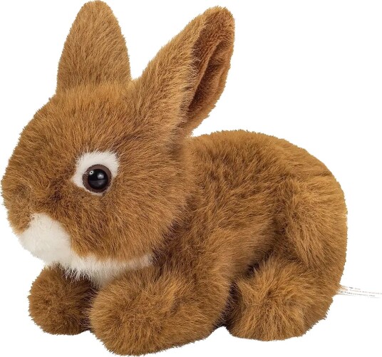 Teddy Hermann Lying Rabbit Brown 17 cm Brown One Size Teddy Hermann Lying Rabbit Brown 17 cm Brown One Size