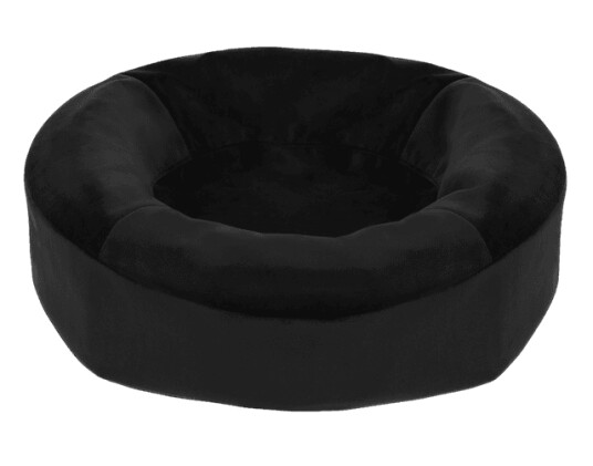 Biabed Hundesengtrekk Round Royal 50 x 50 cm Svart