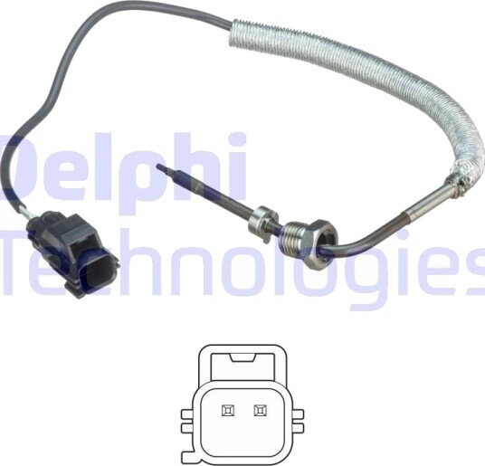 Sensor, eksostemperatur DELPHI TS30108
