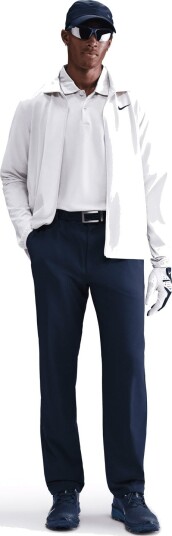 Nike Velocity M Dri Fit Golf Pants Golfbukser herre College Navy Black College Navy 34 30
