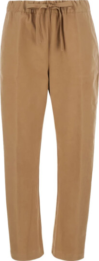 Semicouture Dame Bukser Beige L,