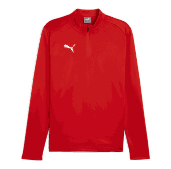 Puma teamgoal training 1/4 zip top treningsgenser herre red xs Puma teamgoal training 1/4 zip top treningsgenser herre red xs