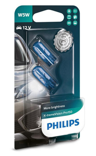 Philips W5W X-tremeVision Pro150 Halogen pære