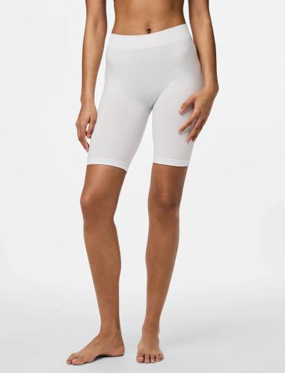Pieces Pclondon Shorts Noos Bc - White - S/M