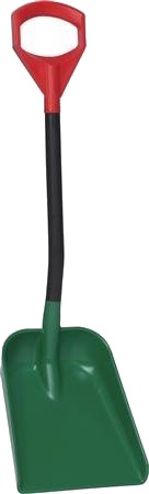 Snøspade Vikan 95X27x17,5 Cm Grønn Aluminium/Pp