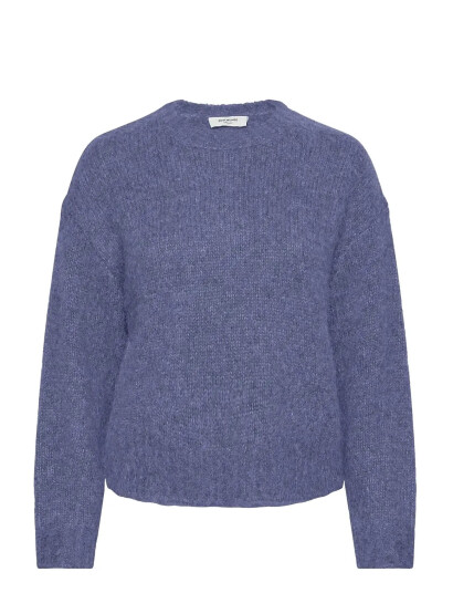 Rosemunde Kids Rktulip Wool Blend Ls Short O-Neck Blue 176 Rosemunde Kids Rktulip Wool Blend Ls Short O-Neck Blue 176