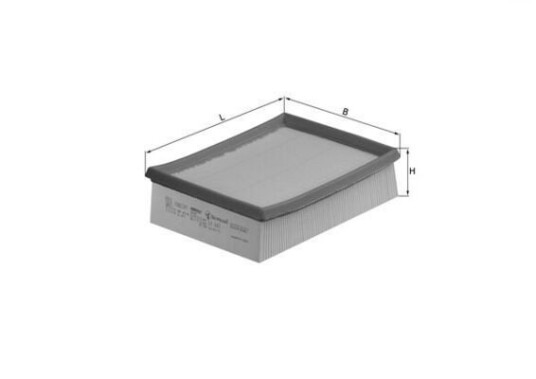 Luftfilter MAHLE ORIGINAL LX 642
