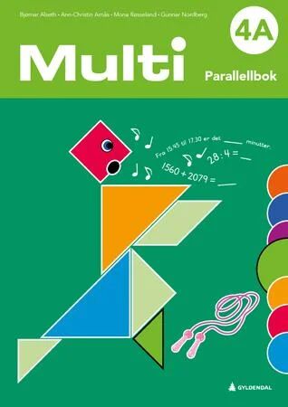 Multi 4a, 3.Utg. Av Bjørnar Alseth, Ann-Christin Arnås, Gunnar Nordberg, Mona Røsseland