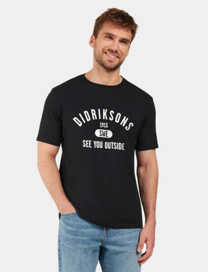 Didriksons Harald Usx T-Sh Col - Black - XL Didriksons Harald Usx T-Sh Col - Black - XL