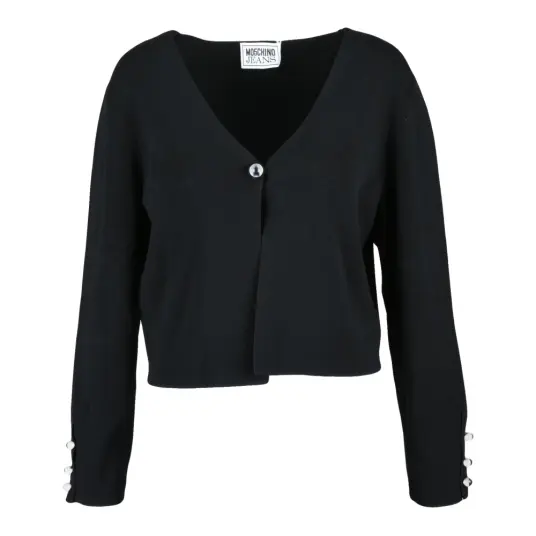 Moschino Dame Strikkevarer Svart M, Moschino Dame Strikkevarer Svart M,