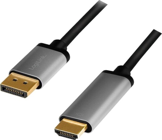LogiLink DisplayPort cable, DP/M to