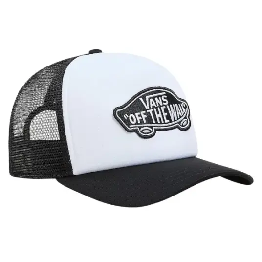 Vans Classic Patch Curved Bill Truc Black/White Onesize Capser Vans Classic Patch Curved Bill Truc Black/White Onesize Capser