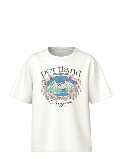 name it Nkfolisa Ss Nreg Top - Cream - 122-128 name it Nkfolisa Ss Nreg Top - Cream - 122-128