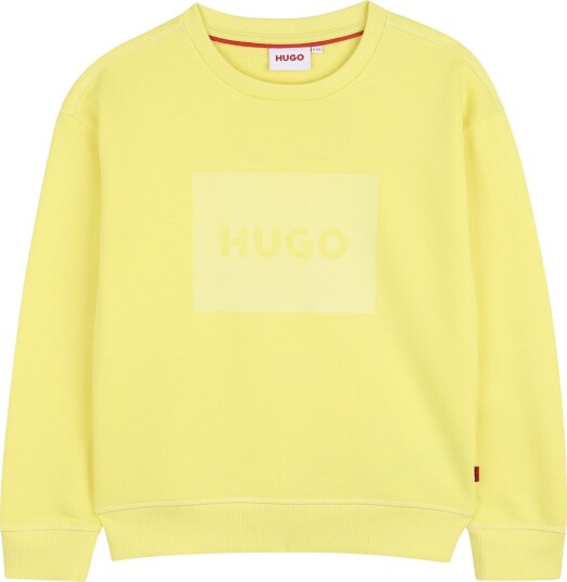 HUGO Collegegenser Lemon HUGO 10 år 140 Collegegenser Gul
