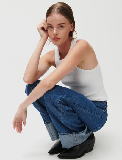 2NDDAY 2Nd Rode Cuff Denim Blue 24