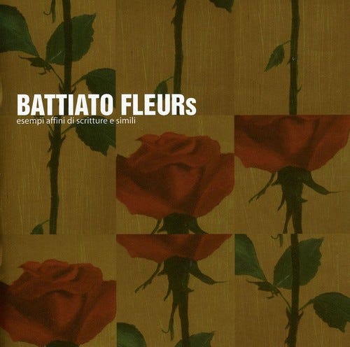 Franco Battiato  Fleurs  CD