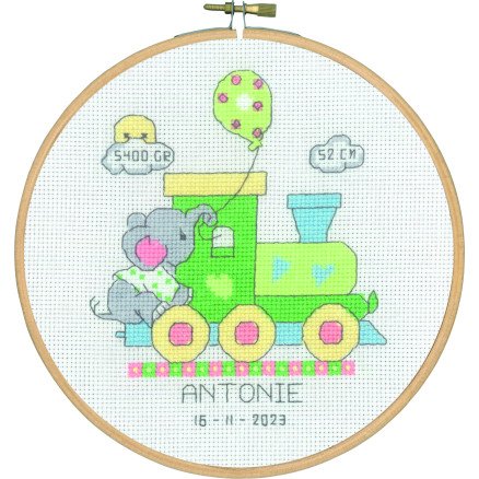 Permin Broderisett Antonie Ø18cm