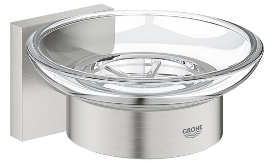 Grohe Start Såpeskål For skruer/liming supersteel Grohe Start Såpeskål For skruer/liming supersteel