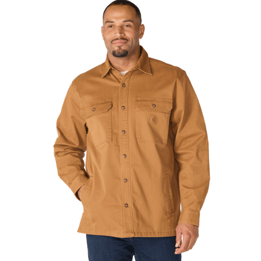 Carhartt Newcastle Shirt Jac Men Carhartt Brown 2XL 2XL