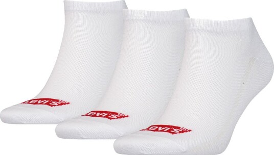 Levis Ankelsokker Low Cut 3 pack Hvit Levis 35/38 Sokker 35 38 Levis Ankelsokker Low Cut 3 pack Hvit Levis 35/38 Sokker 35 38