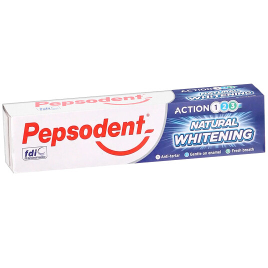 Pepsodent Tannkrem Natural Whitening 75 ml.