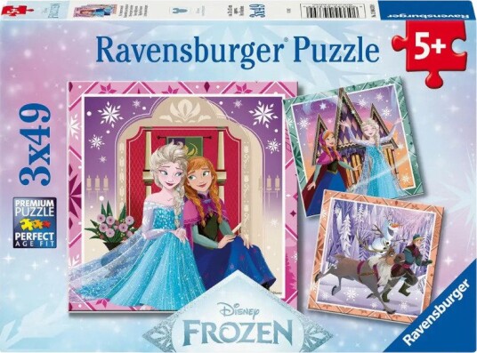 Puslespill 3x49 Frost Ravensburger