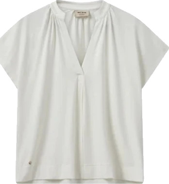 MOS MOSH - Topp mmShira Tee - Natur