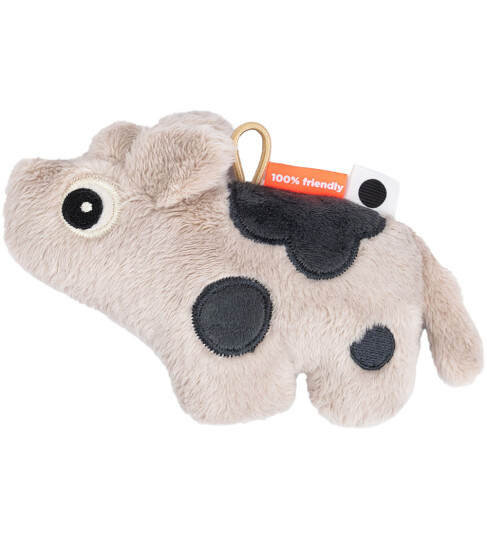 Done by Deer Tiny Sensory Rattle Dotti Sand - Beige - 16X 10CM Done by Deer Tiny Sensory Rattle Dotti Sand - Beige - 16X 10CM