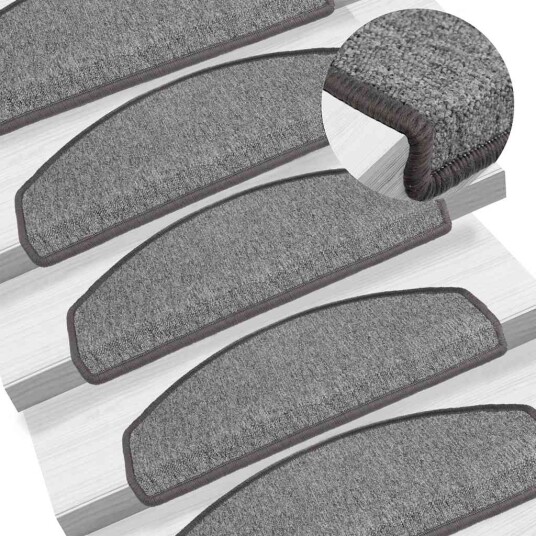  Trappematter 20 stk lysegrå 65x24x4 cm 8721288459091