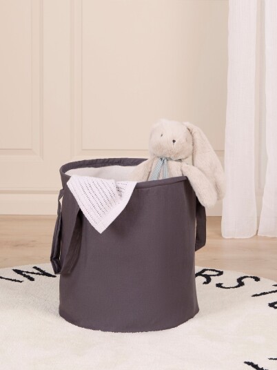 Alice & Fox ABLE Oppbevaringskurv Grey Linen