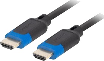 Lanberg Ultra High Speed Hdmi Kabel Med Ethernet Hdmi Hann Til Hdmi Hann 1 M Dobbeltisolert Svart 8 K 60 Hz 7680 X 4320 Støtte 5 K 120 Hz 5120 X 2880 Støtte 4K 144Hz Støtte Up To 48 Gbps Data Transfer Rate