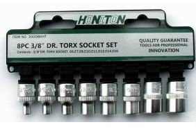 Honiton Støtter 8 Stk. 3/8" Torx 3008