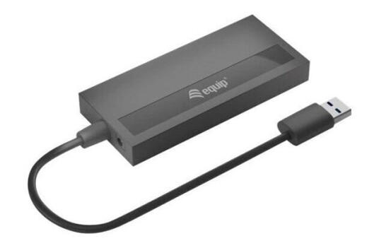 Equip 128956 USB-hub - 4 porter - Svart Equip 128956 USB-hub - 4 porter - Svart