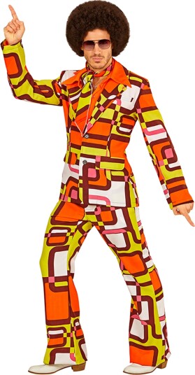 Widmann 70-talls Groovy Herredress Kostyme XX-Large 08960