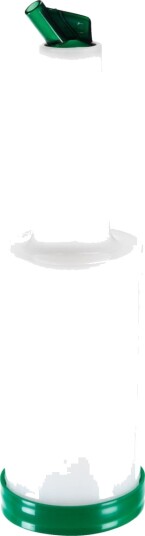 PULSIVA Juiceflaske Party; 0.85 l, 9x33 cm (ØxH); Hvit/Grønn; 2 Stykk / Forpakning
