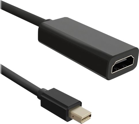 Qoltec Video Adapter Mini Displayport Hann Til Hdmi Hunn Displayport 1.1 20 Cm
