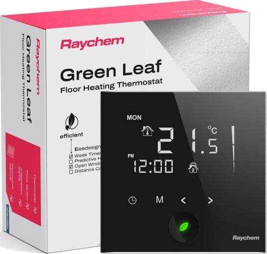 Raychem Termostat R-Grønn-Blad-Eu