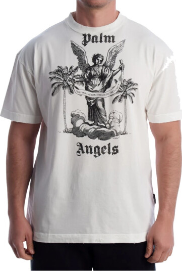 Palm Angels Herre Topper Hvit M,