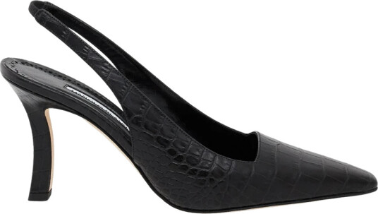 Manolo Blahnik Dame Sko Svart 38 EU,