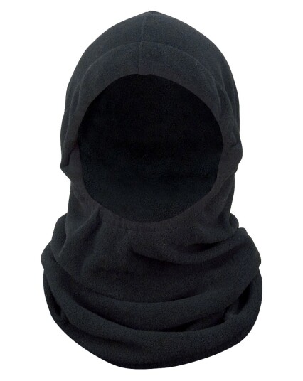 Rothco Polar Fleece Neck Tube + hette Svart