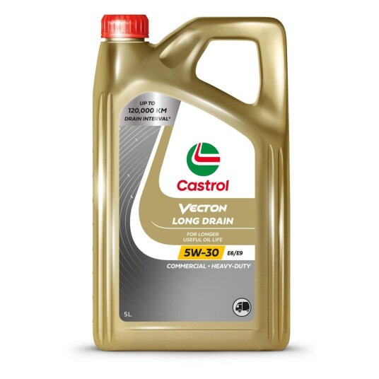 Motorolje CASTROL 5W30 VECTON FUEL SAVER E6 E9 5L