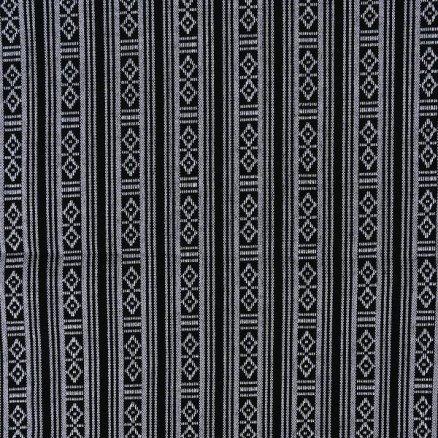 Balsløw Jacquard med meksikanske striper Stoff 169 50 cm
