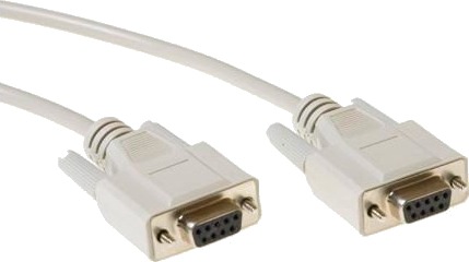 Seriell Skriverkabel 9-Pins D-Sub Hunn Til 9-Pins D-Sub Hunn 3 M