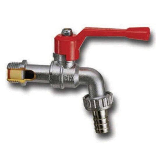 Cimberio Cim 34 NR Kuletappekran med Spak 3/4"