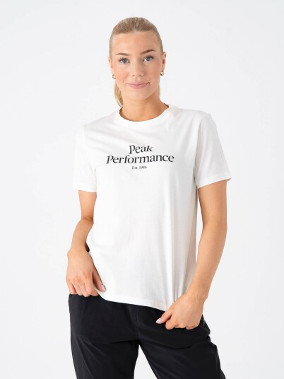 Peak Performance Original Tee Women Hvit L