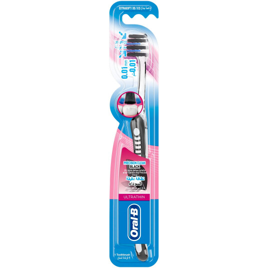 Oral B tannbørste UltraThin Black Precision Clean EXTRA SOFT