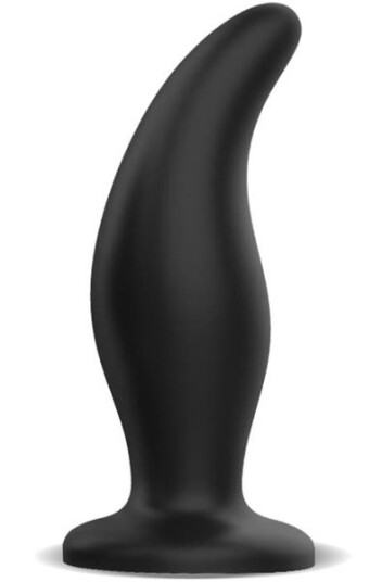 Afterdark Sharky Anal Plug Black Silicone 12cm